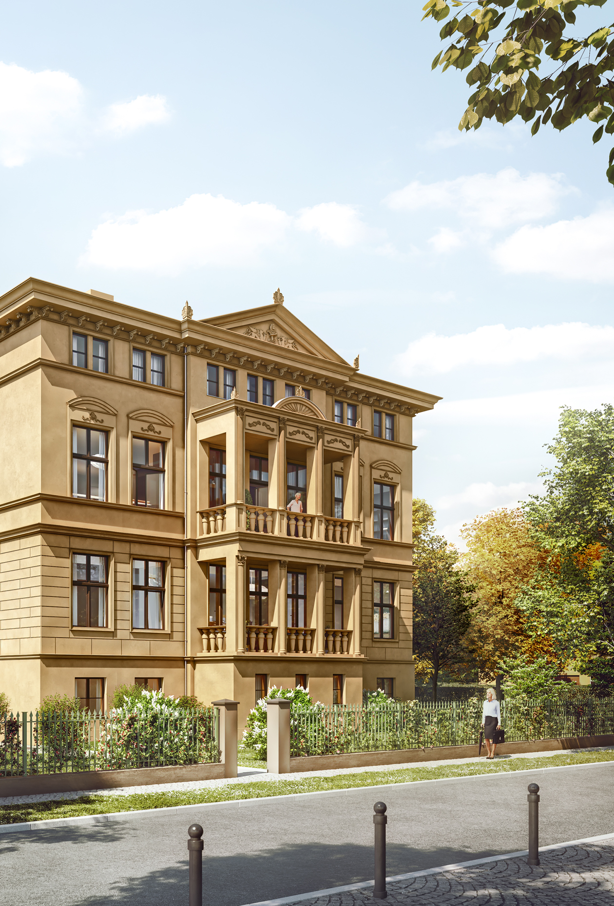 TIAMO Potsdam – Villa Libri mit 7 Eigentumswohnungen in Bauabschnitt I