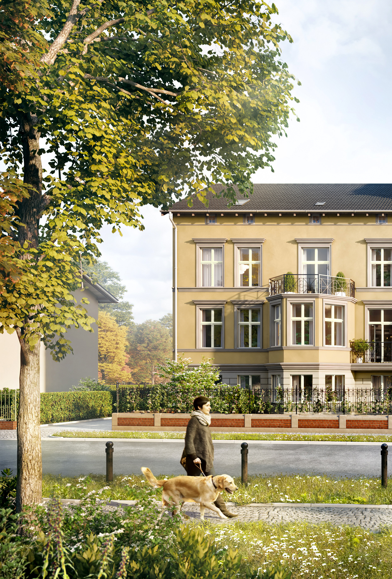 TIAMO Potsdam – Stadthaus Verona mit 4 Eigentumswohnungen in Bauabschnitt I
